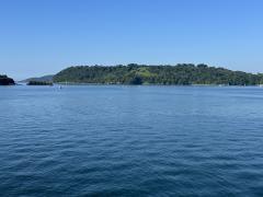 Looking back towards Cremyll - that's Cornwall!